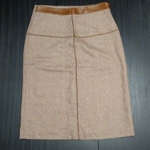 Herringbone skirt